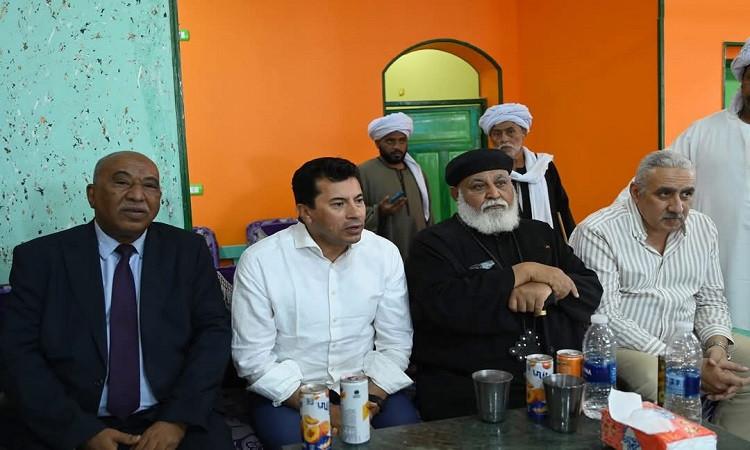 وزير الشباب والرياضة يوجه بتطوير مركز شباب بنبان بحري والرقبة بأسوان وزير الشباب والرياضة يوجه بتطوير مركز شباب بنبان بحري والرقبة بأسوان