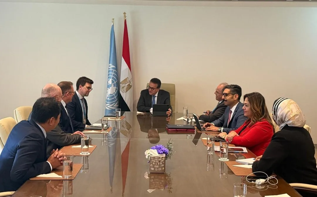 وزير الصحة يتباحث مع مدير شركة GE للرعاية الصحية لتعزيز الشراكة في الإنتاج المحلي ونقل التكنولوجيا وزير الصحة يتباحث مع مدير شركة GE للرعاية الصحية لتعزيز الشراكة في الإنتاج المحلي ونقل التكنولوجيا
