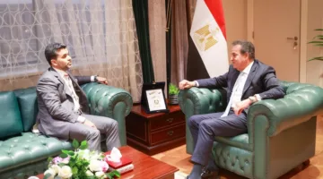 وزير الصحة يستقبل وفد مجموعة برجيل الطبية لبحث سبل التعاون