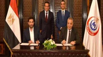 وزير الصحة يشهد توقيع بروتوكول بين هيئة الشراء الموحد ومعهد "جوستاف روسي"