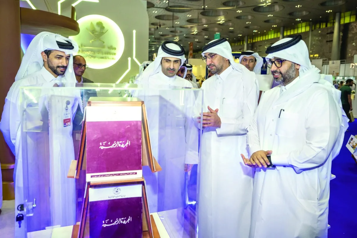وزير العدل: معرض الدوحة للكتاب مرآة عاكسة للنهضة الثقافية للدولة وزير العدل: معرض الدوحة للكتاب مرآة عاكسة للنهضة الثقافية للدولة