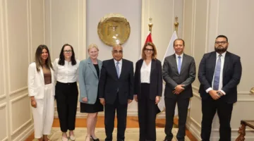 وزير العدل يلتقي برئيسة قسم التعاون الدولي والإدماج والعدالة