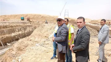 وزير الكهرباء يزور مواقع تنفيذ مشروع برجي عبور قناة السويس وخط الربط بين مصر والسعودية