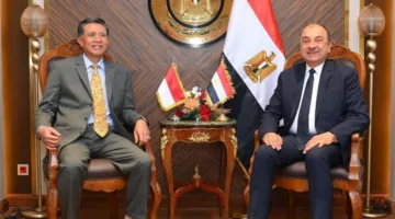 وزير قطاع الأعمال يستقبل سفير إندونيسيا بالقاهرة لبحث التعاون الاقتصادي والتجاري والاستثماري