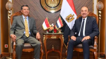 وزير قطاع الأعمال يستقبل سفير إندونيسيا بالقاهرة لبحث فرص التعاون