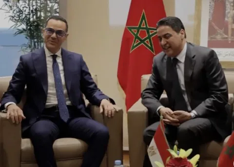 وزير مغربي يشدد على أهمية تعزيز التبادل التجاري مع مصر وزير مغربي يشدد على أهمية تعزيز التبادل التجاري مع مصر