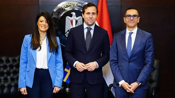 وزيرا الاستثمار والتخطيط يناقشان مع السويد مشاريع تنموية واستثمارات مباشرة وزيرا الاستثمار والتخطيط يناقشان مع السويد مشاريع تنموية واستثمارات مباشرة