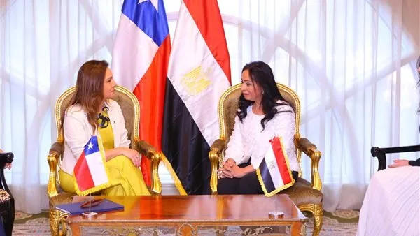 وزيرة التضامن تبحث مع نائبة وزير خارجية تشيلي تعزيز التعاون وزيرة التضامن تبحث مع نائبة وزير خارجية تشيلي تعزيز التعاون