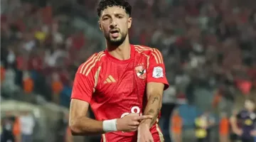 في هذه الليلة، وسام أبو علي يهدي الأهلي هدف التقدم في مباراته ضد فاركو