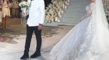 وسط حضور نجوم الفن.. الصور الأولى من حفل زفاف رنا رئيس