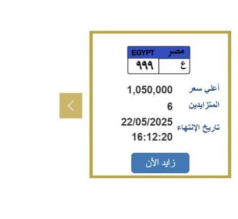 «وصل سعرها إلى أكثر من مليون جنيه».. الإقبال يتزايد على لوحة سيارة فريدة. «وصل سعرها إلى أكثر من مليون جنيه».. الإقبال يتزايد على لوحة سيارة فريدة.