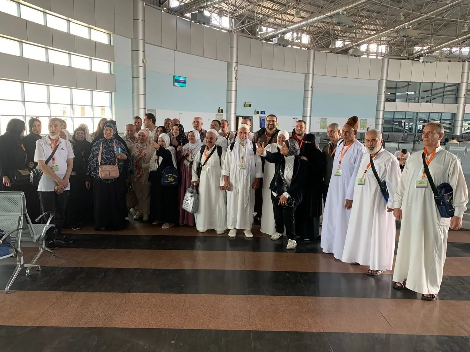 وصول آخر قوافل الحج السياحي البري إلى المملكة العربية السعودية