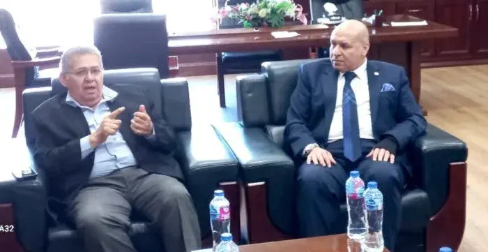 وفد الاتحاد العربي للتطوير والتنمية يزور جامعة بدر لبحث التعاون المشترك وفد الاتحاد العربي للتطوير والتنمية يزور جامعة بدر لبحث التعاون المشترك