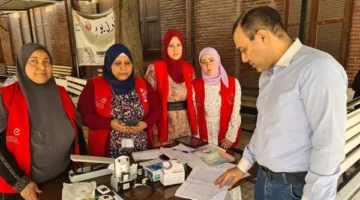 وكيل "صحة البحيرة" يتابع عمل فِرَق المبادرات الرئاسية بمستشفى الرمد في دمنهور