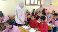 وكيل تعليم الجيزة يتفقد سير امتحانات نهاية العام في مدارس كرداسة