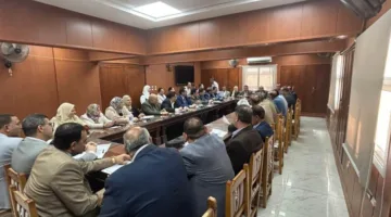 وكيل وزارة التربية والتعليم بالدقهلية يناقش استعدادات امتحانات الفصل الدراسي الثاني