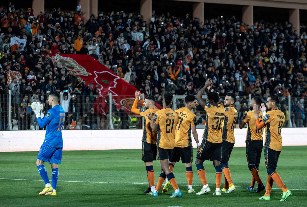 يحدث لأول مرة.. نهضة بركان يحقق إنجازا فريدًا بالدوري المغربي يحدث لأول مرة.. نهضة بركان يحقق إنجازا فريدًا بالدوري المغربي