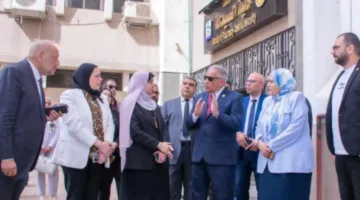 رئيس جامعة طنطا ي inaugurates تطوير كلية الصيدلة