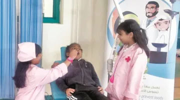 يوم مهني لصحة أسنان مثالية بأم صلال الابتدائية