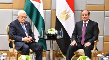 السيسي يبحث مع أبو مازن الاعترافات الدولية بفلسطين وإصلاحات السلطة