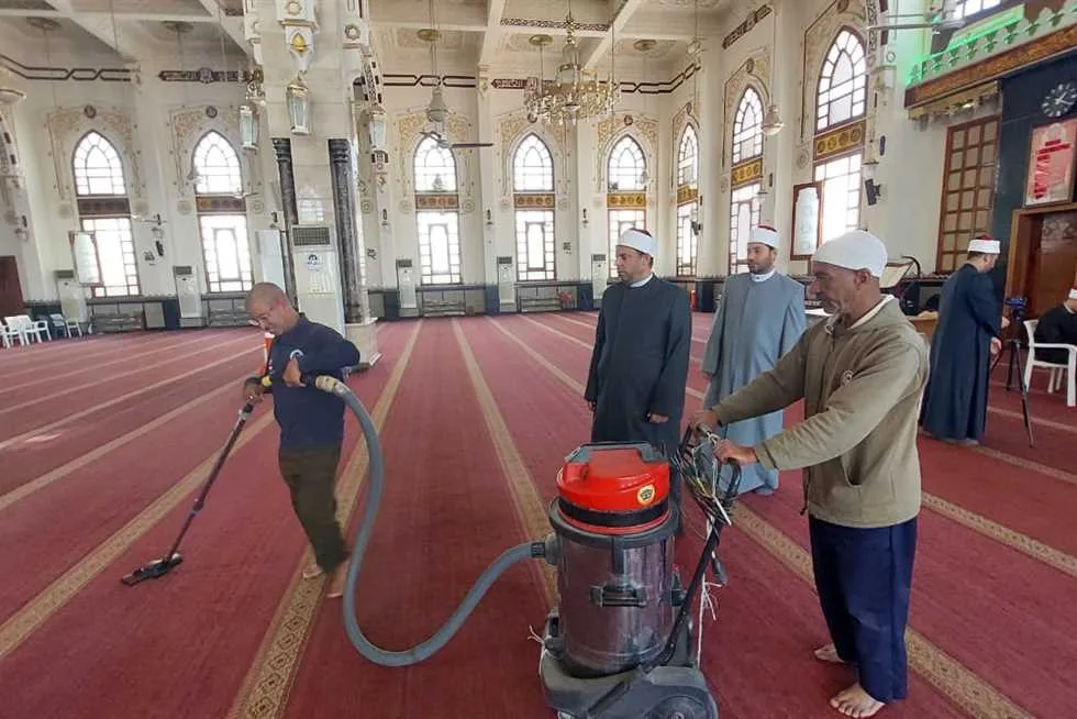 قبل عيد الأضحى: أوقاف البحر الأحمر تشرع في تعقيم المساجد وتجهيز الساحات للمناسبات القادمة. قبل عيد الأضحى: أوقاف البحر الأحمر تشرع في تعقيم المساجد وتجهيز الساحات للمناسبات القادمة.