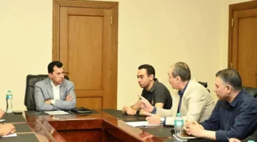 وزارة الشباب والمحافظة تُروج للإعلانات في مركز التنمية الشبابية بالجزيرة