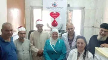 المنيا: إقبال مجتمعي كبير في مستشفيات مطاي وبني مزار ومغاغة احتفالاً باليوم العالمي للتبرع بالدم