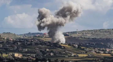 قذيفة إسرائيلية تضرب مسكناً في ميس الجبل بجنوب لبنان