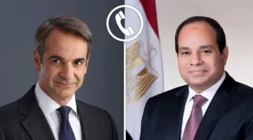 الرئيس عبد الفتاح السيسي يتواصل هاتفيًا مع رئيس وزراء اليونان