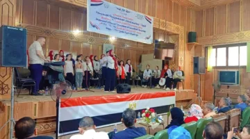 احتفال بمناسبة ذكرى ثورة 30 يونيو في مجمع الإعلام بأسيوط