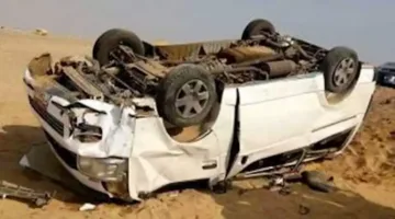 10 إصابات في حادث انقلاب ميكروباص على طريق مصر – الإسماعيلية في الشرقية