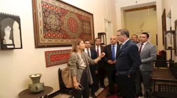 14 صورة توثق زيارة وزير الزراعة ومدير اليونسكو للمتحف الزراعي