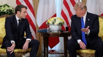 ترامب: ماكرون، الساعي للظهور، لا يفهم سبب زيارتي إلى واشنطن