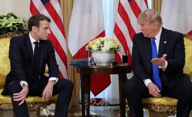 ترامب: ماكرون، الساعي للظهور، لا يفهم سبب زيارتي إلى واشنطن ترامب: ماكرون، الساعي للظهور، لا يفهم سبب زيارتي إلى واشنطن