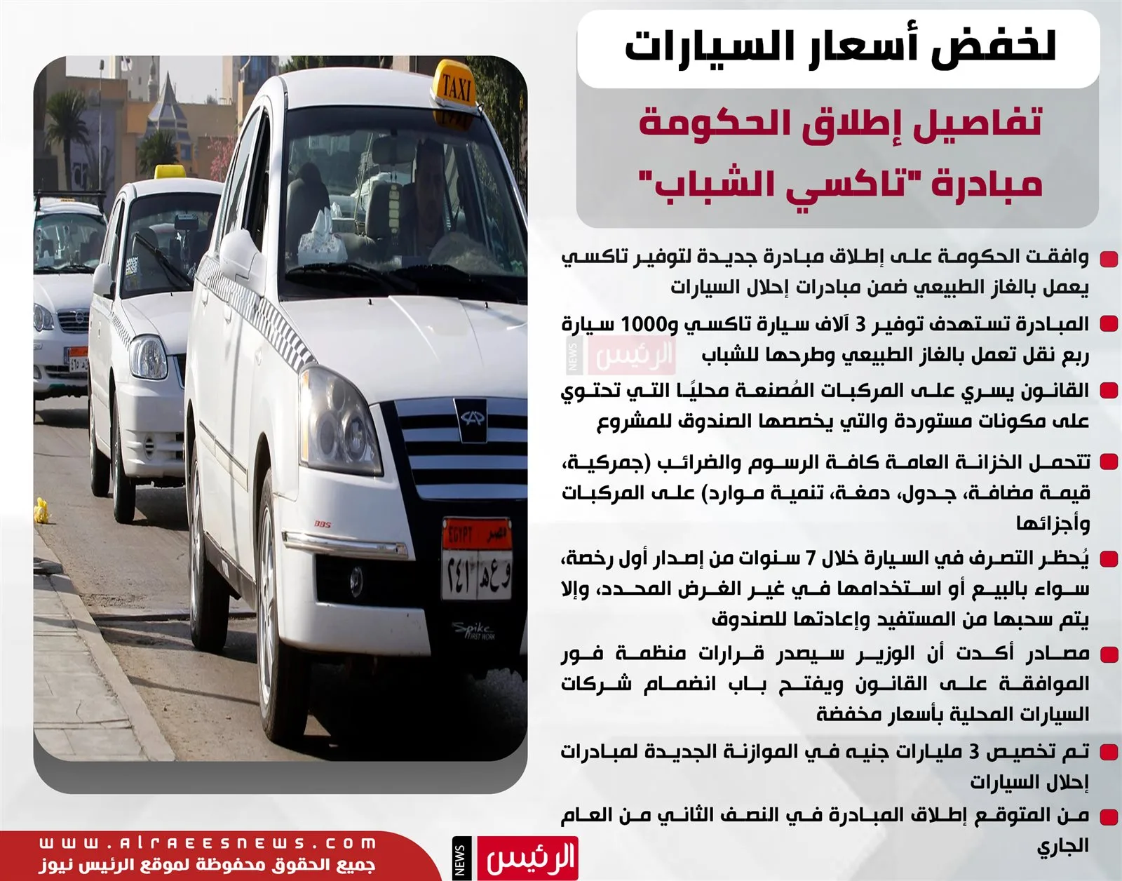 “تاكسي الشباب”: معلومات عن مبادرة حكومية جديدة لخفض أسعار السيارات “تاكسي الشباب”: معلومات عن مبادرة حكومية جديدة لخفض أسعار السيارات