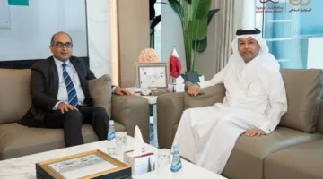 مدير وكالة الأنباء القطرية يلتقي بسفير الهند