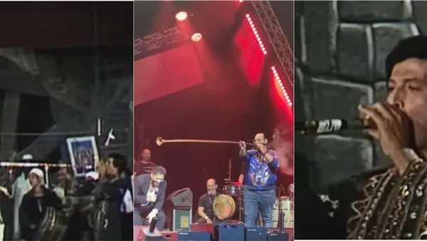 على غرار سمير غانم في “المتزوجون”.. محمد ثروت ونجوم “ريستارت” يتواجدون على مسرح تامر حسني في دبي (فيديو) على غرار سمير غانم في “المتزوجون”.. محمد ثروت ونجوم “ريستارت” يتواجدون على مسرح تامر حسني في دبي (فيديو)