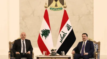 الرئيس عون في العراق: سنستمر في التنسيق المستمر في مجالات متعددة، خاصة في مجال مكافحة الإرهاب.