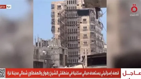قصف إسرائيلي يستهدف مباني سكنية في الشيخ رضوان والصفطاوي شمال غزة قصف إسرائيلي يستهدف مباني سكنية في الشيخ رضوان والصفطاوي شمال غزة