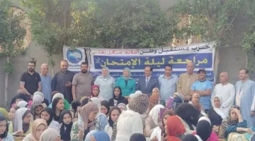 استمرار المراجعة لليلة الامتحان في قرية شبراملس – مركز زفتى