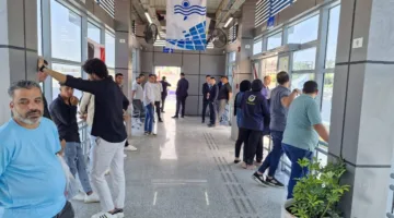 كامل الوزير يزور التشغيل التجريبي للحافلة الترددية على الطريق الدائري