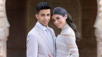 ليلى أحمد زاهر تحتفل بعيد ميلاد زوجها هشام جمال الأول بعد زواجهما