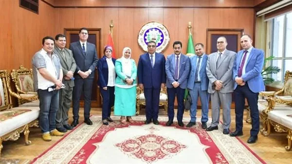 محافظ الدقهلية يرحب بتفقد وفد مركز معلومات مجلس الوزراء محافظ الدقهلية يرحب بتفقد وفد مركز معلومات مجلس الوزراء