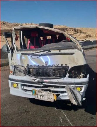 وفاة فتاة وإصابة أخرى في حادث مأسوي لميكروباص في الفيوم.. والشرطة تلقي القبض على السائق