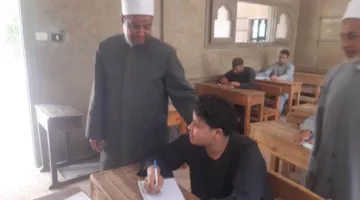 جولة شاملة لمراقبة امتحانات الثانوية الأزهرية في سوهاج