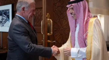 ملك الأردن يستقبل وفد اللجنة الوزارية المعنية بغزة