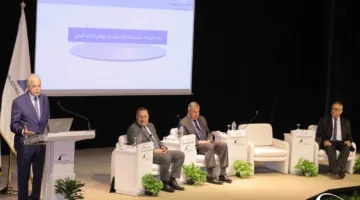 اللواء د. خالد فودة يلقي محاضرة في مكتبة الإسكندرية