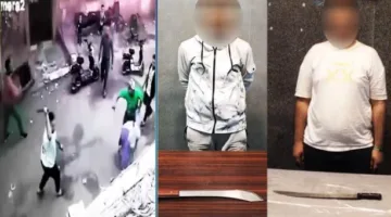 تفاصيل اعتداء شخصين على امرأة وطفلها باستخدام أسلحة حادة مما أدى لإصابتهما.. فيديو