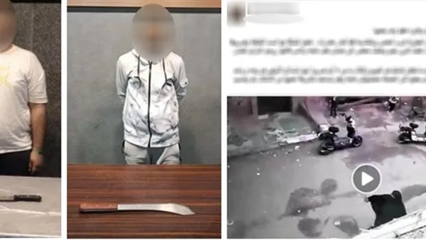 كشف ملابسات اعتداء رجلين على سيدة وطفلها بسلاح أبيض في المطرية – فيديو كشف ملابسات اعتداء رجلين على سيدة وطفلها بسلاح أبيض في المطرية – فيديو