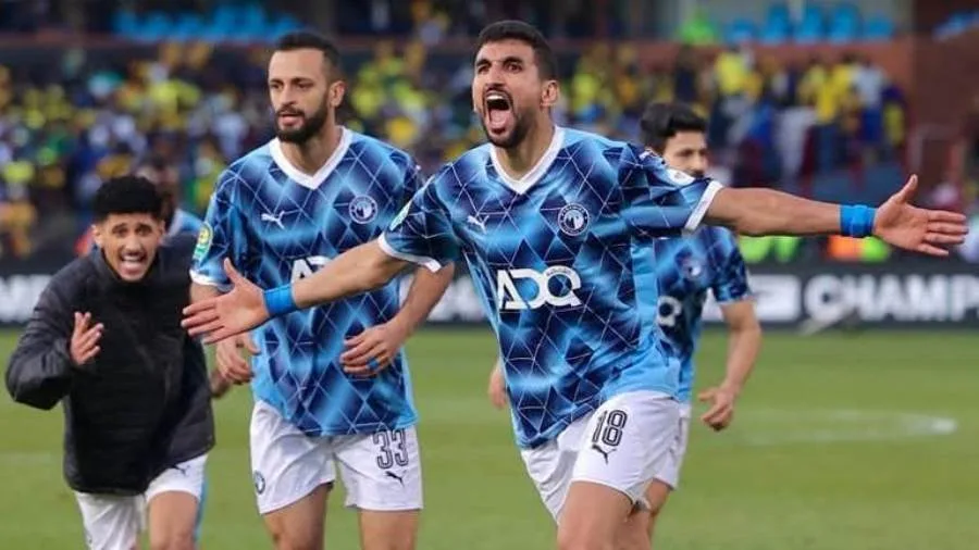 نهائي إفريقيا | بيراميدز يفتتح التسجيل أمام صن داونز
